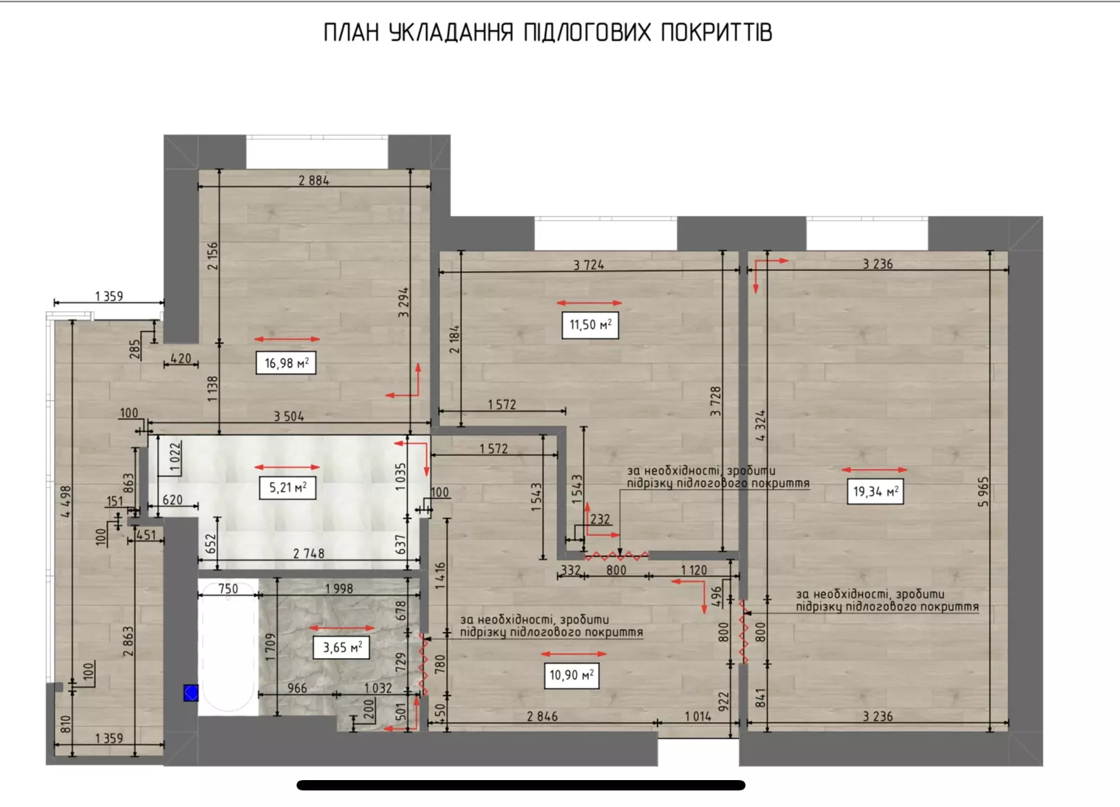 Dokumentacja projektu — plan podłóg